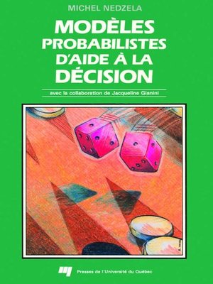 cover image of Modèles probabilistes d'aide à la décision